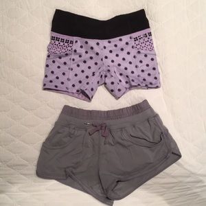 Lululemon running shorts